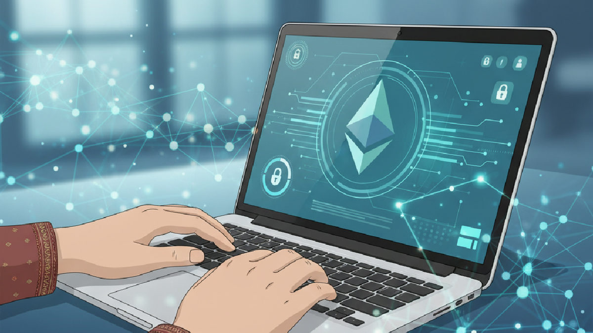 Hovarda Ethereum kullanarak yapılan finansal işlemlerin kolaylığı.